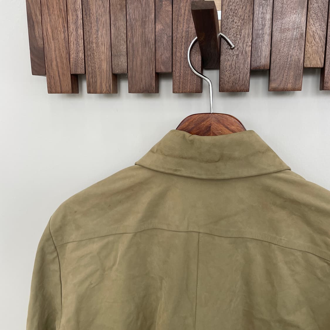 페라가모 레더 셔츠 상품이미지6