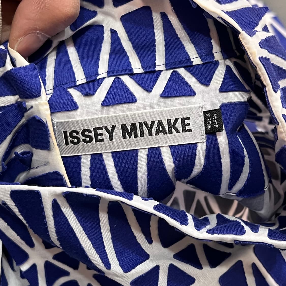  이세이미야케 패턴 슬리브리스 원피스 y15901 상품이미지6