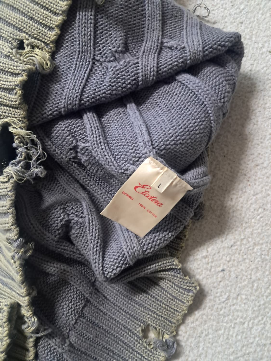 ETCE 리버시블 니트 상품이미지5