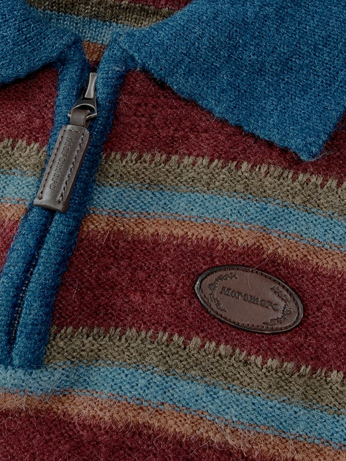 Moromoro 모로모로 스트라이프 크롭 니트 상품이미지5