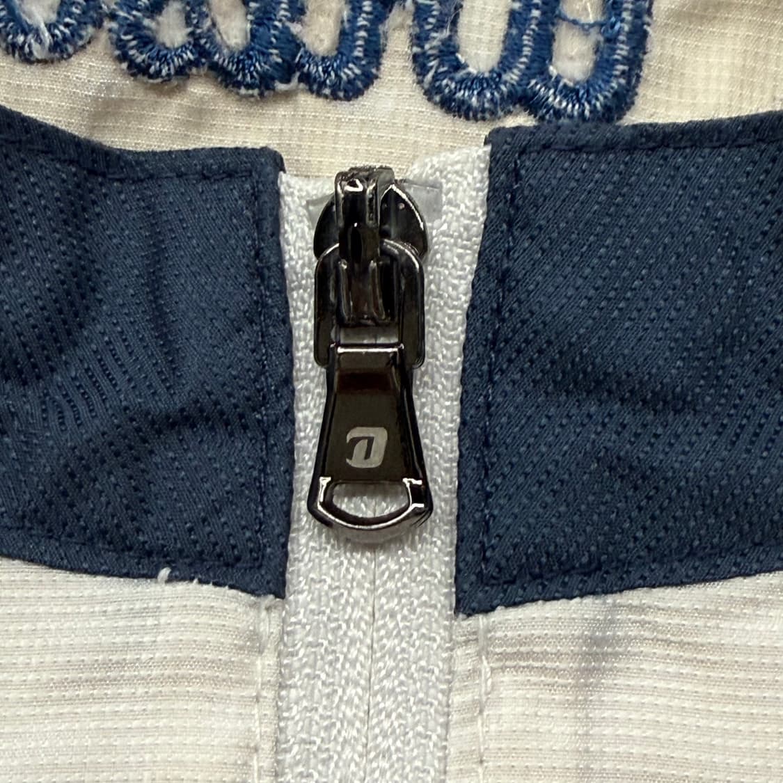 [L] 윌슨 야구 윈드브레이커 화이트 네이비 b18 상품이미지7