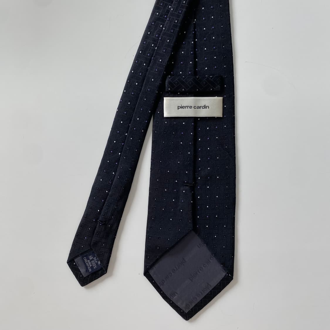 피에르가르뎅 (Pierre Cardin)명품정품 블랙넥타이 상품이미지3