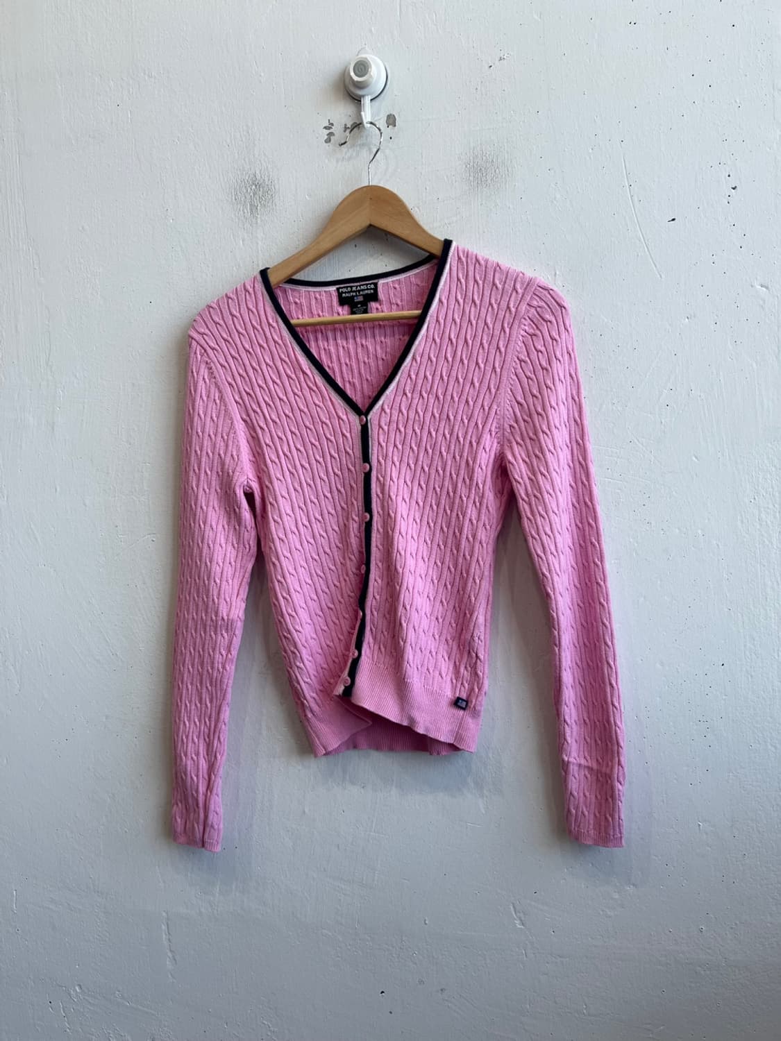 폴로 진스 케이블 코튼 가디건  상품이미지1