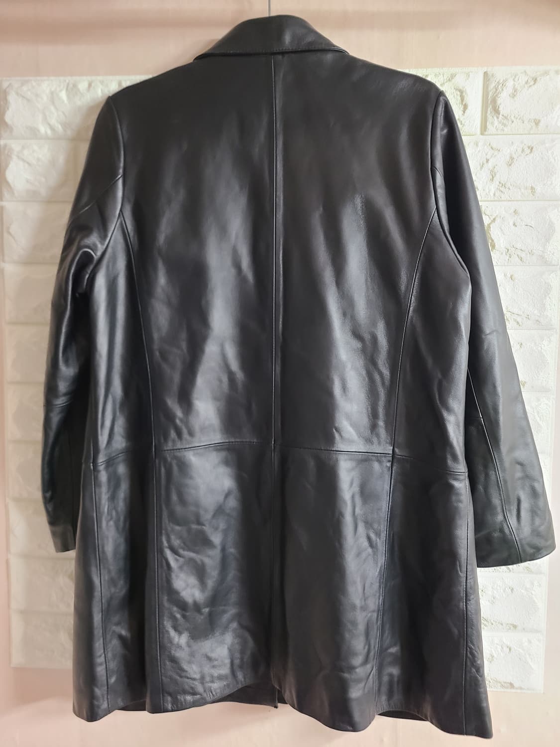 HASSTIGE 블랙 양가죽 코트 66 상품이미지5