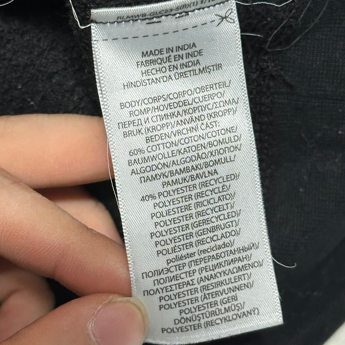 L 폴로랄프로렌 기모 블랙 맨투맨 상품이미지6