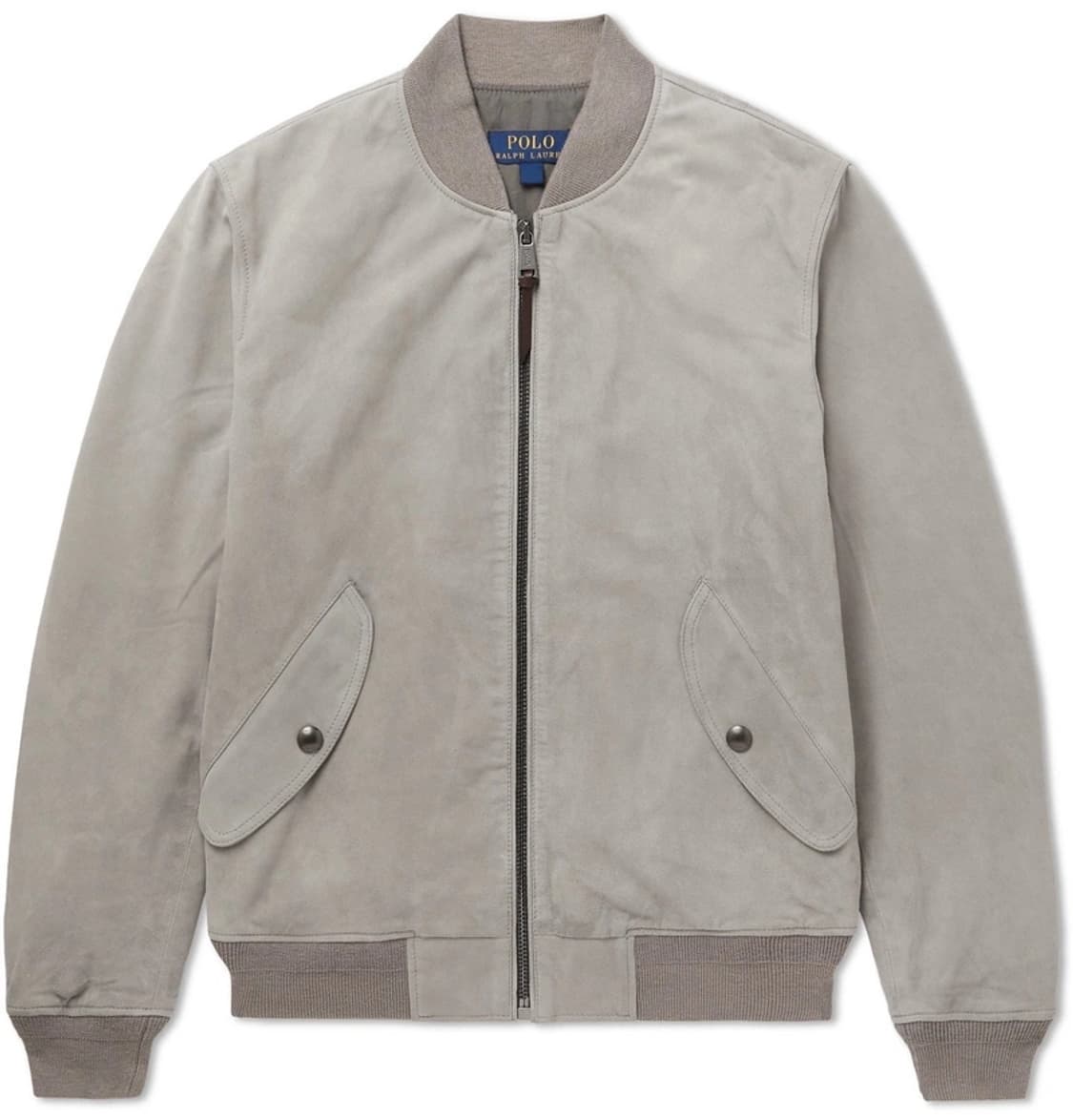 폴로 랄프로렌 스웨이드 봄버 가죽 자켓 M 상품이미지1