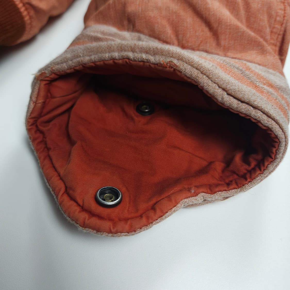 스톤아일랜드 가먼트 다이드 믹스 파이버 와트로 테라 다운 재킷 상품이미지8