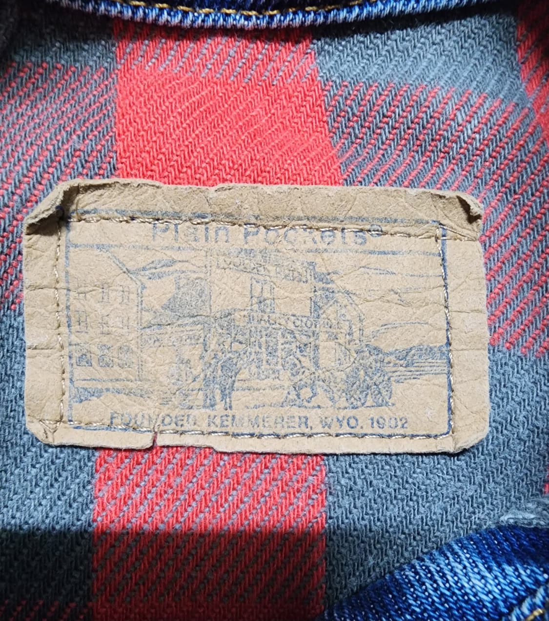 빈티지 80's plain pockets 데님자켓 상품이미지5