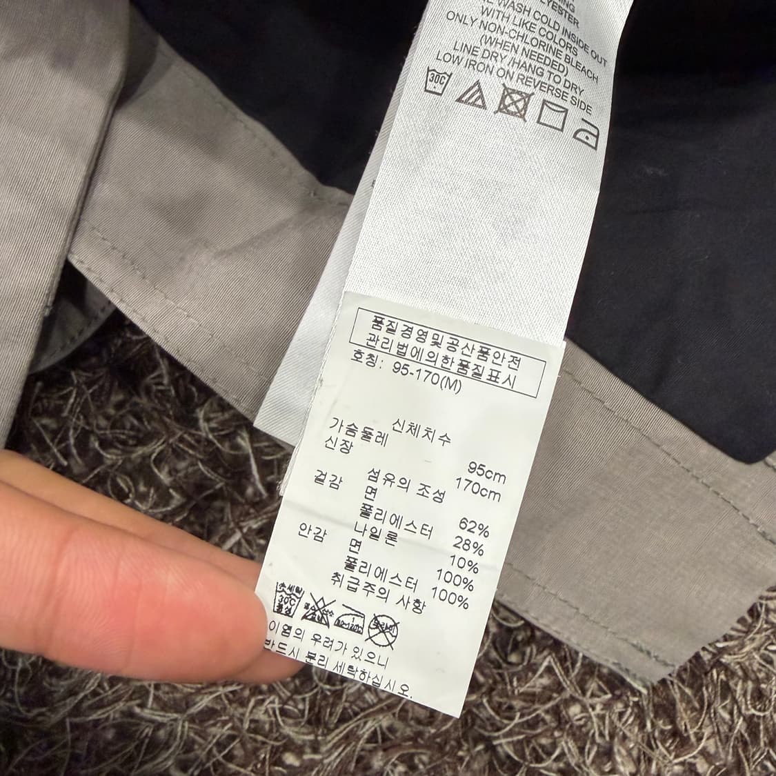 아르마니 익스체인지 미니멀 후드 맥코트 상품이미지10