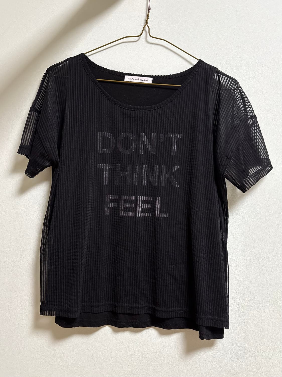 레이어드 반팔 펑크 갸루 y2k 모리걸 너드 긱시크 상품이미지1