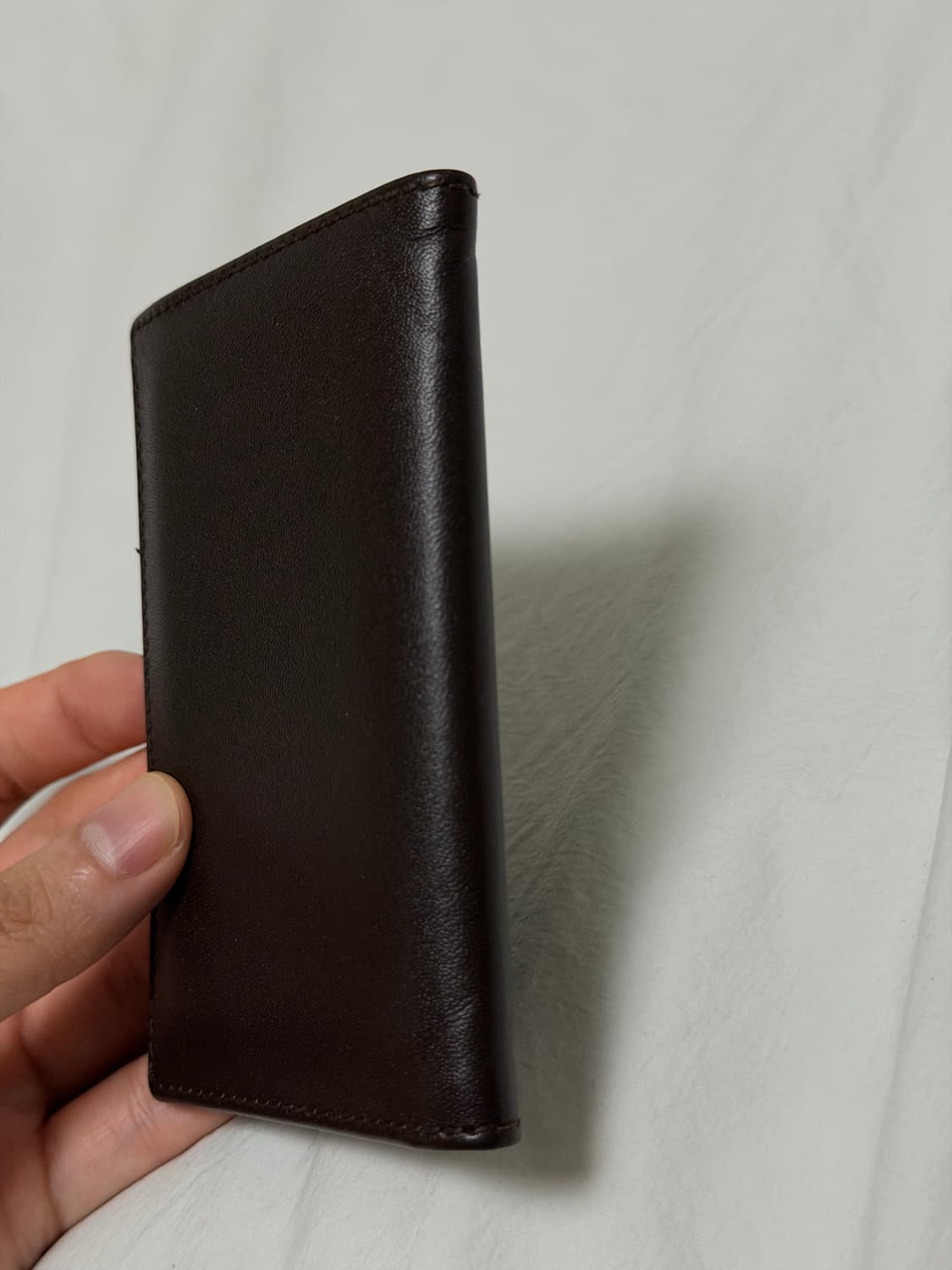 꼼데가르송 브라운 가죽 카드지갑 상품이미지5