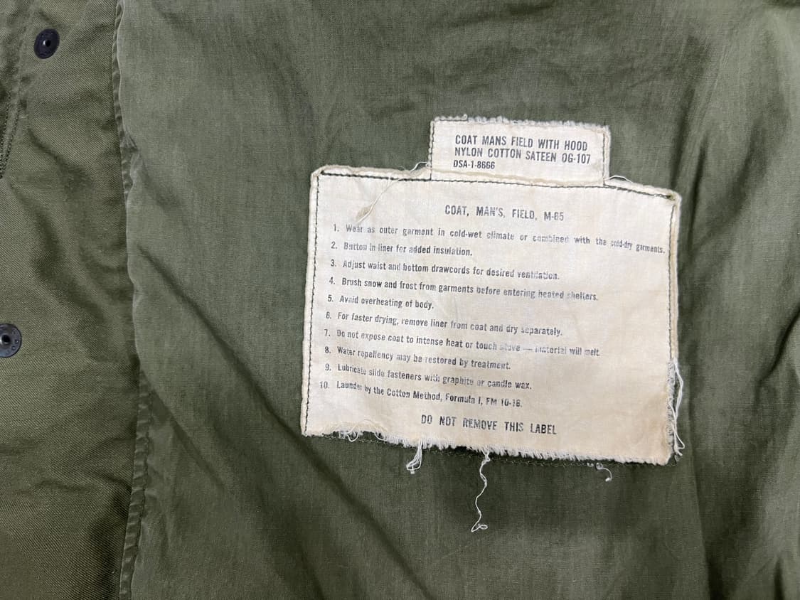 귀한 m65 필드자켓 1세대 s 상품이미지10