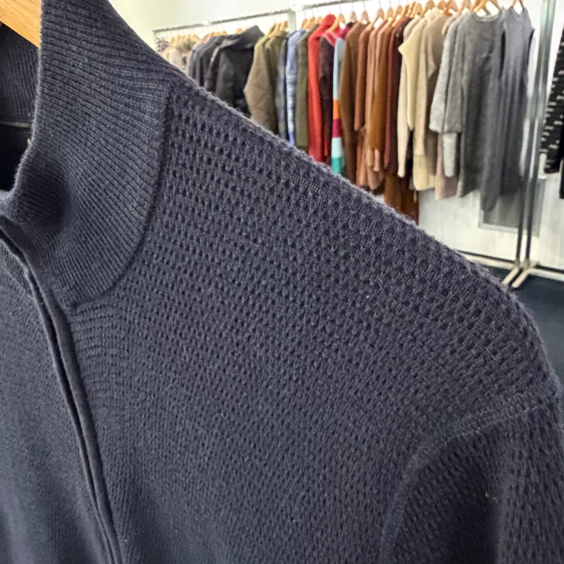 [M] 마시모두띠 캐시미어 니트집업 상품이미지3