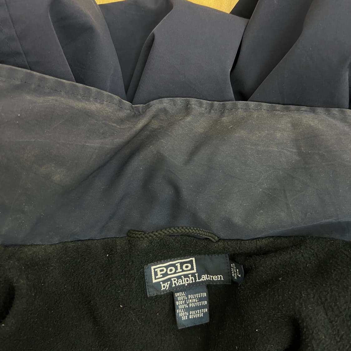 폴로 랄프로렌 네이비 폴리쉘 페리 자켓 L 상품이미지8