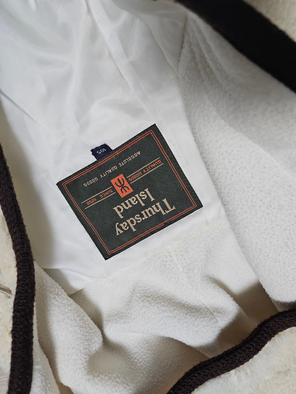 Thursday island 양털 후리스 노르딕 패턴 점퍼 105사이즈 상품이미지2