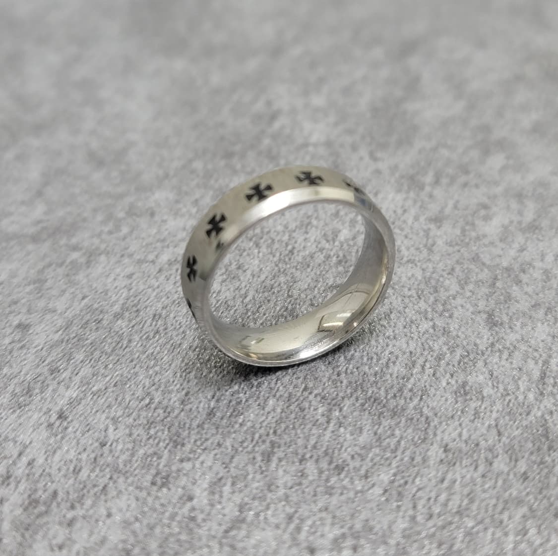 Black Cross Ring 상품이미지6