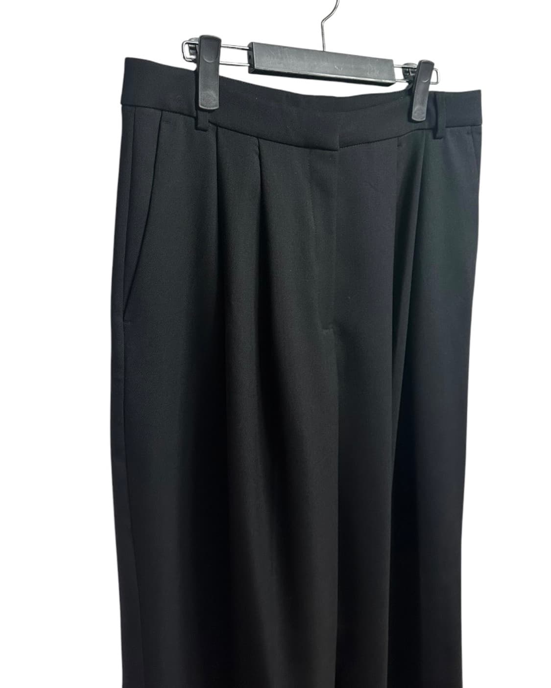 (새상품) 마시모두띠(Massimo Dutti) 블랙 와이드 슬랙스 42 상품이미지4