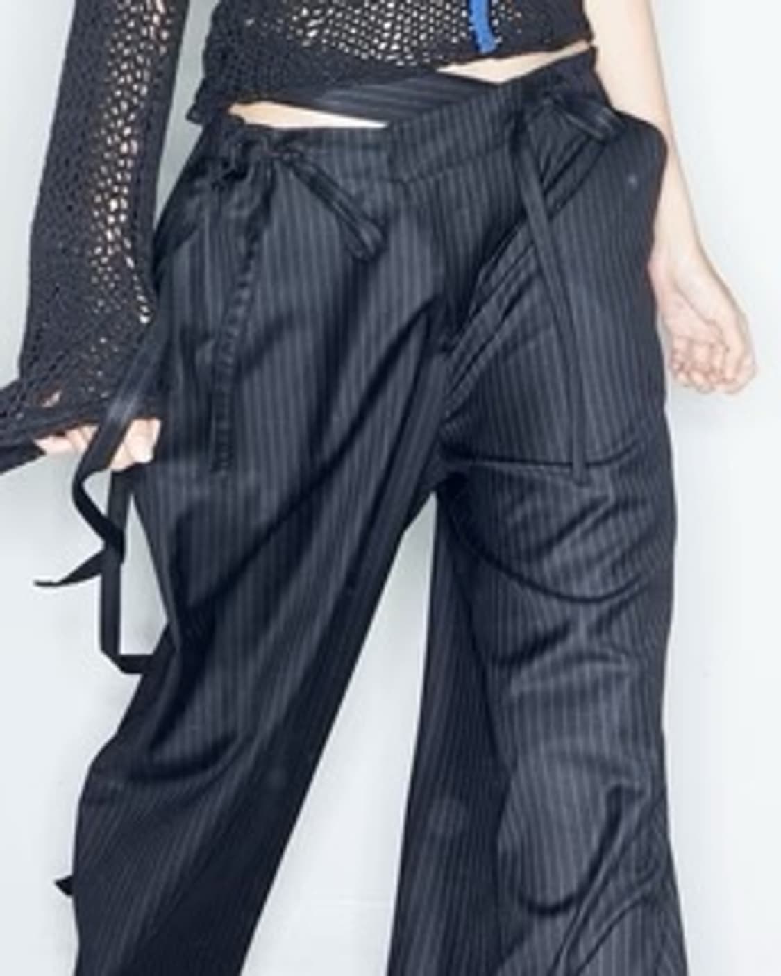 ADSB X OTTOLINGER STRIPE WOOL PANTS apa7 상품이미지1