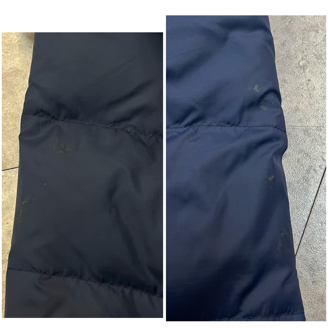 노스페이스 눕시 700 패딩 네이비 3XL #csz2097 상품이미지7