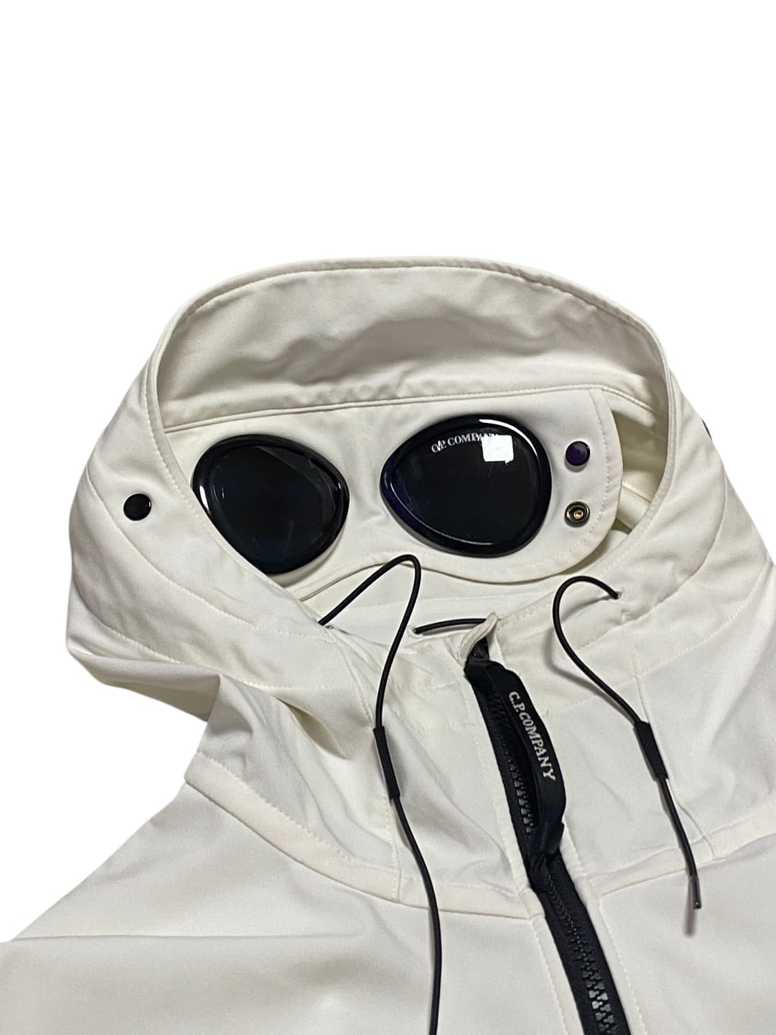 CP 컴퍼니 고글 바람막이 화이트 S 상품이미지3