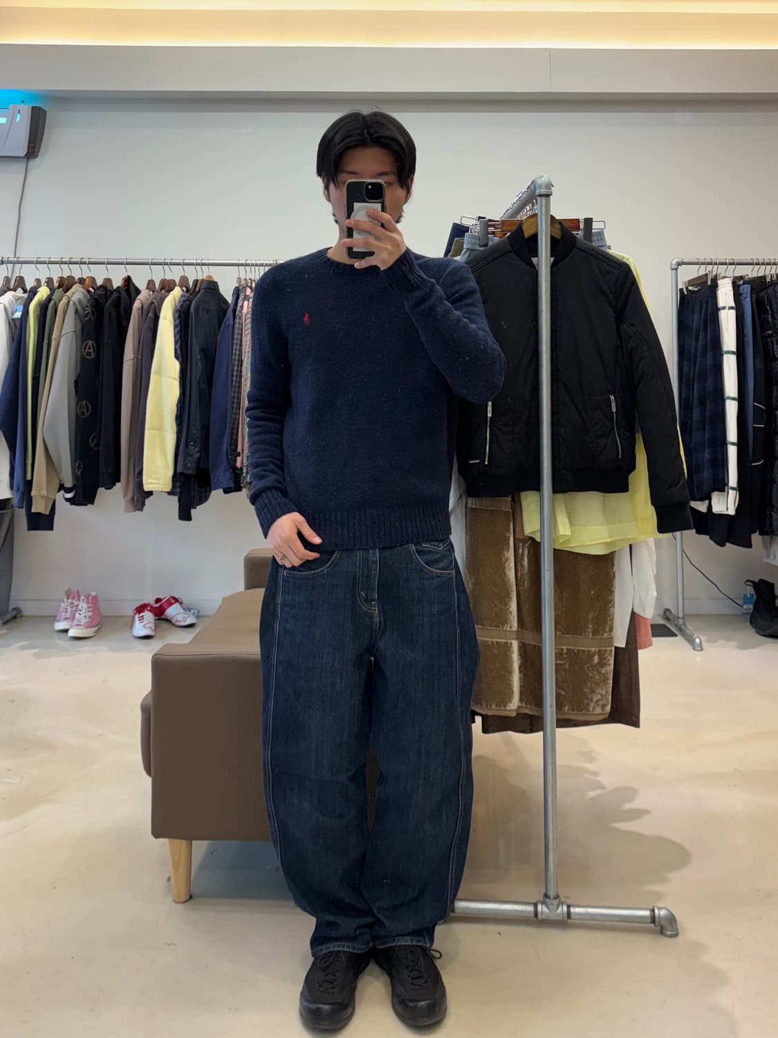 폴로 랄프로렌 니트 네이비 상품이미지8