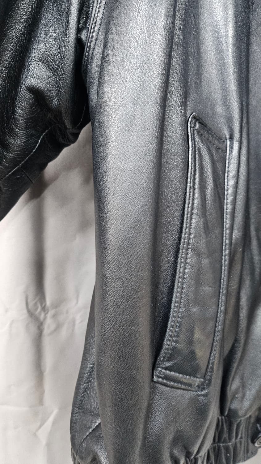 이태리   양가죽 밍크 카라 자켓  상품이미지7