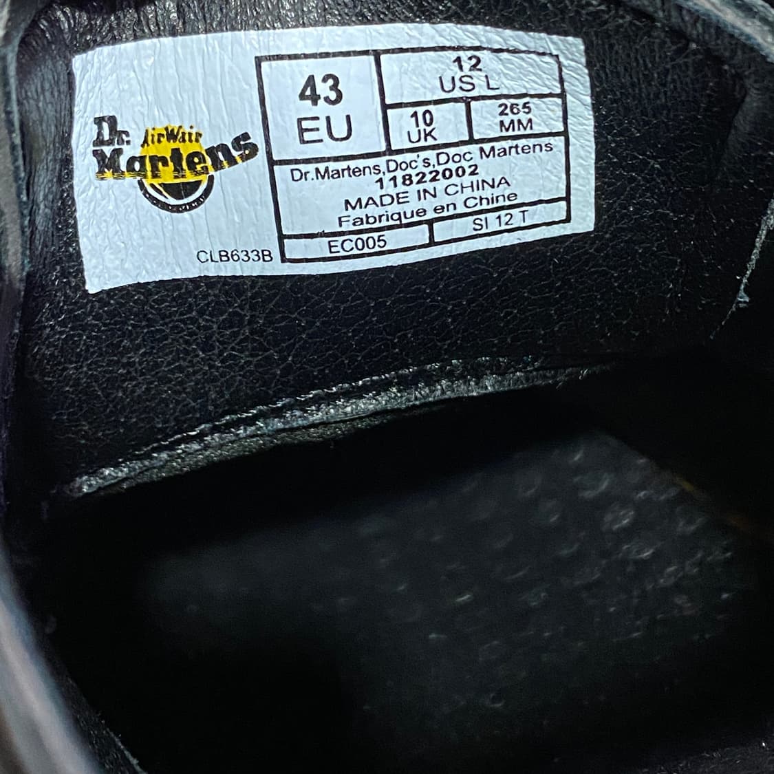 닥터마틴 1461 쿼드 3홀 워커 B3579 상품이미지5
