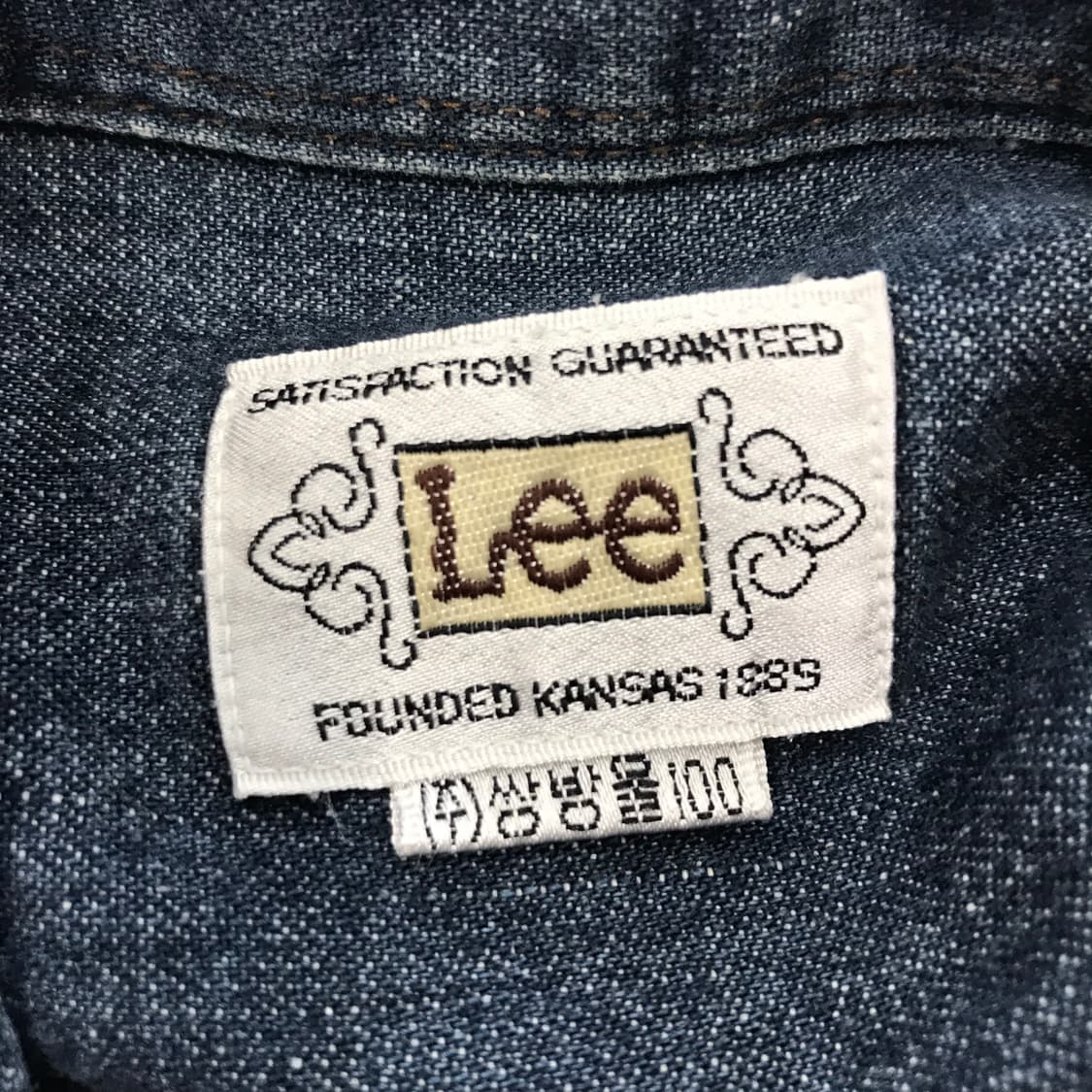 LEE 90s 웨스턴 데님셔츠 [100] 상품이미지5