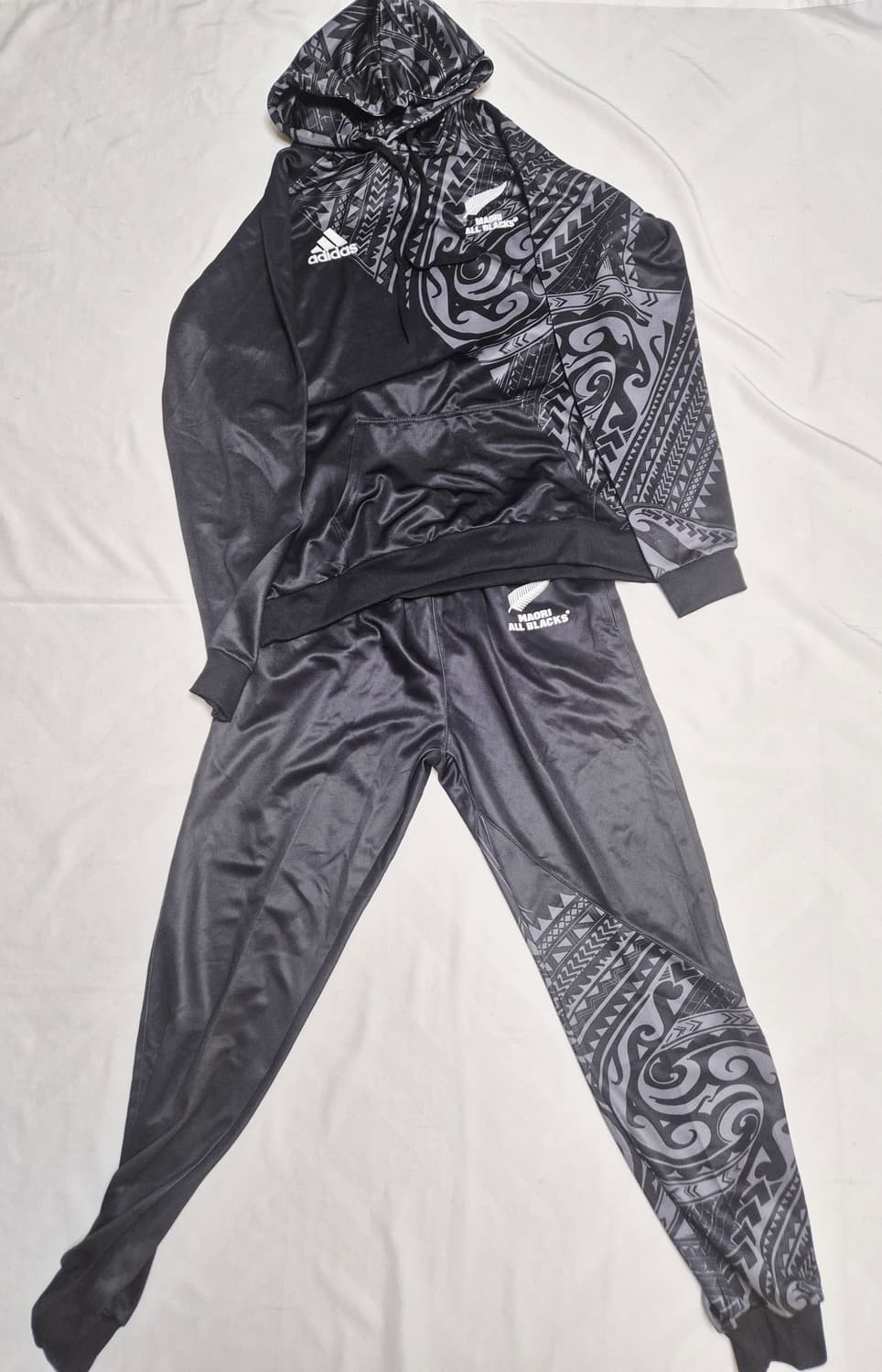 뉴질랜드 국대 후드티&바지 팝니다 (검은색)  상품이미지1