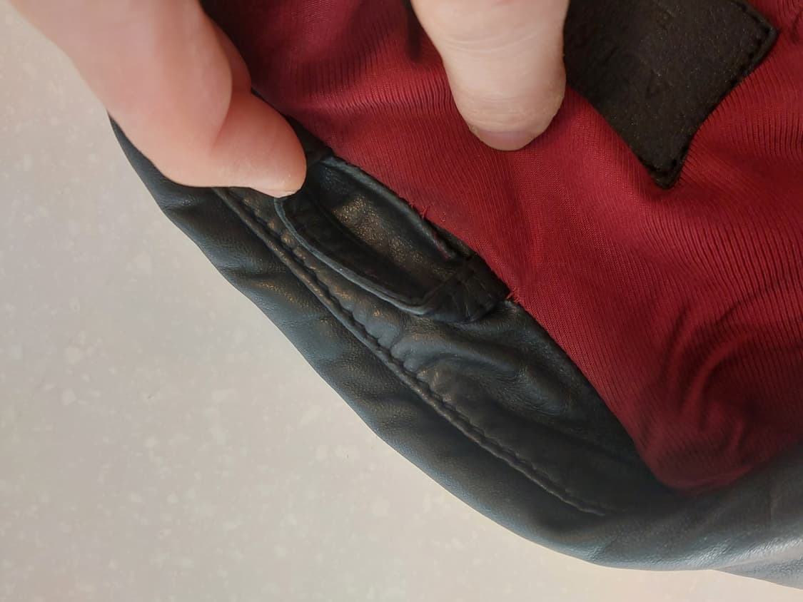 올세인츠 양가죽 라이더자켓 Torrance 95사이즈 상품이미지10