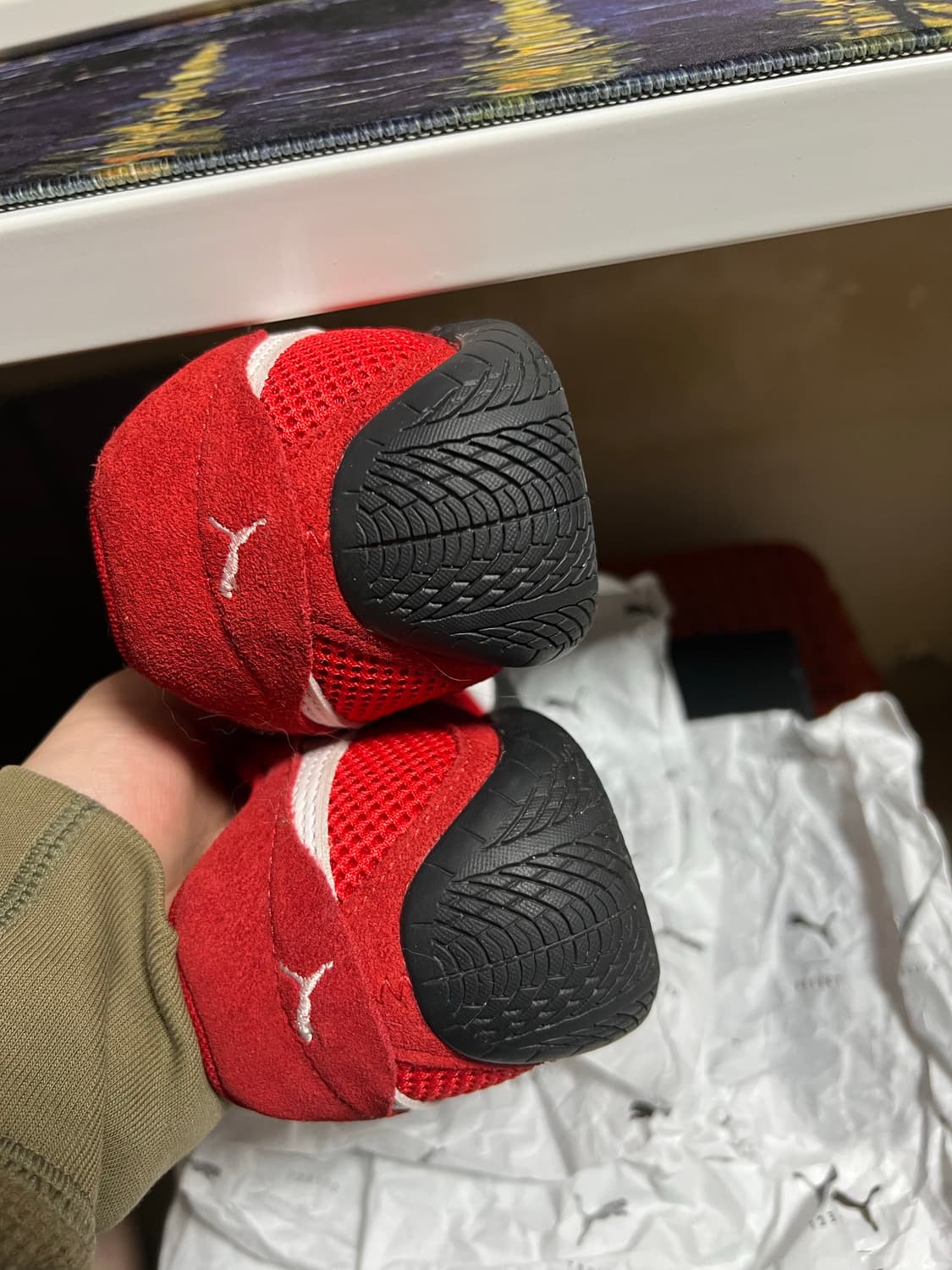 푸마 스피드캣 고 포 올타임 레드 화이트 상품이미지3