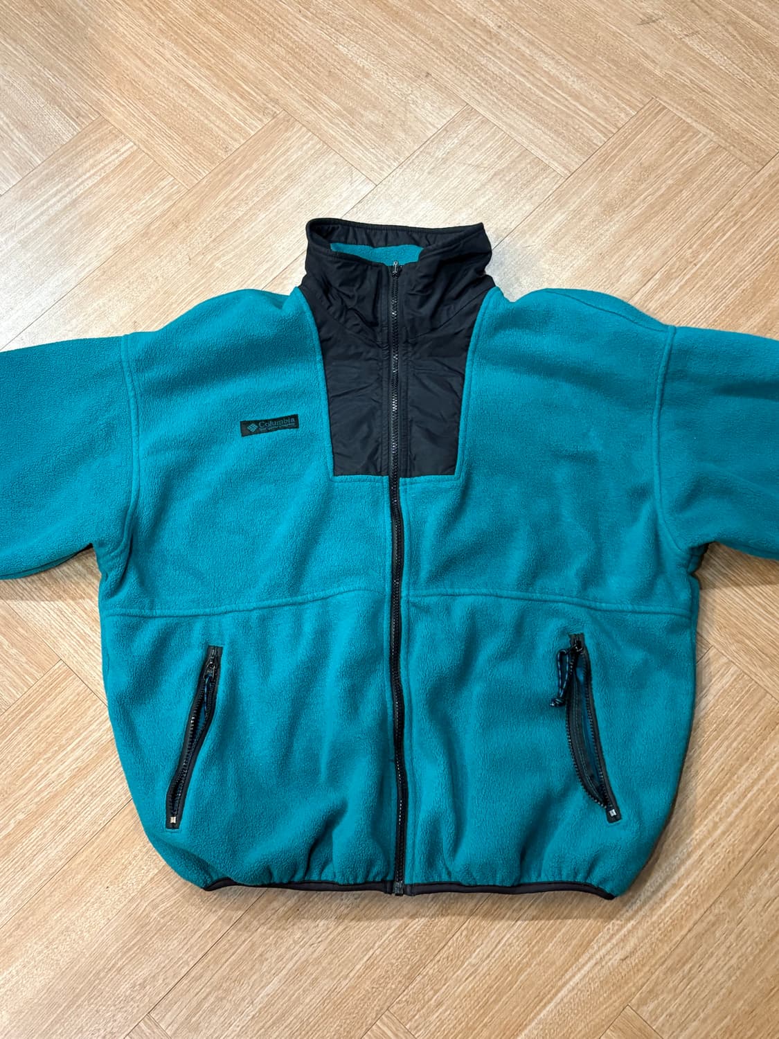 [XL] 90s USA 콜롬비아 아즈텍 플리스 후리스 상품이미지2