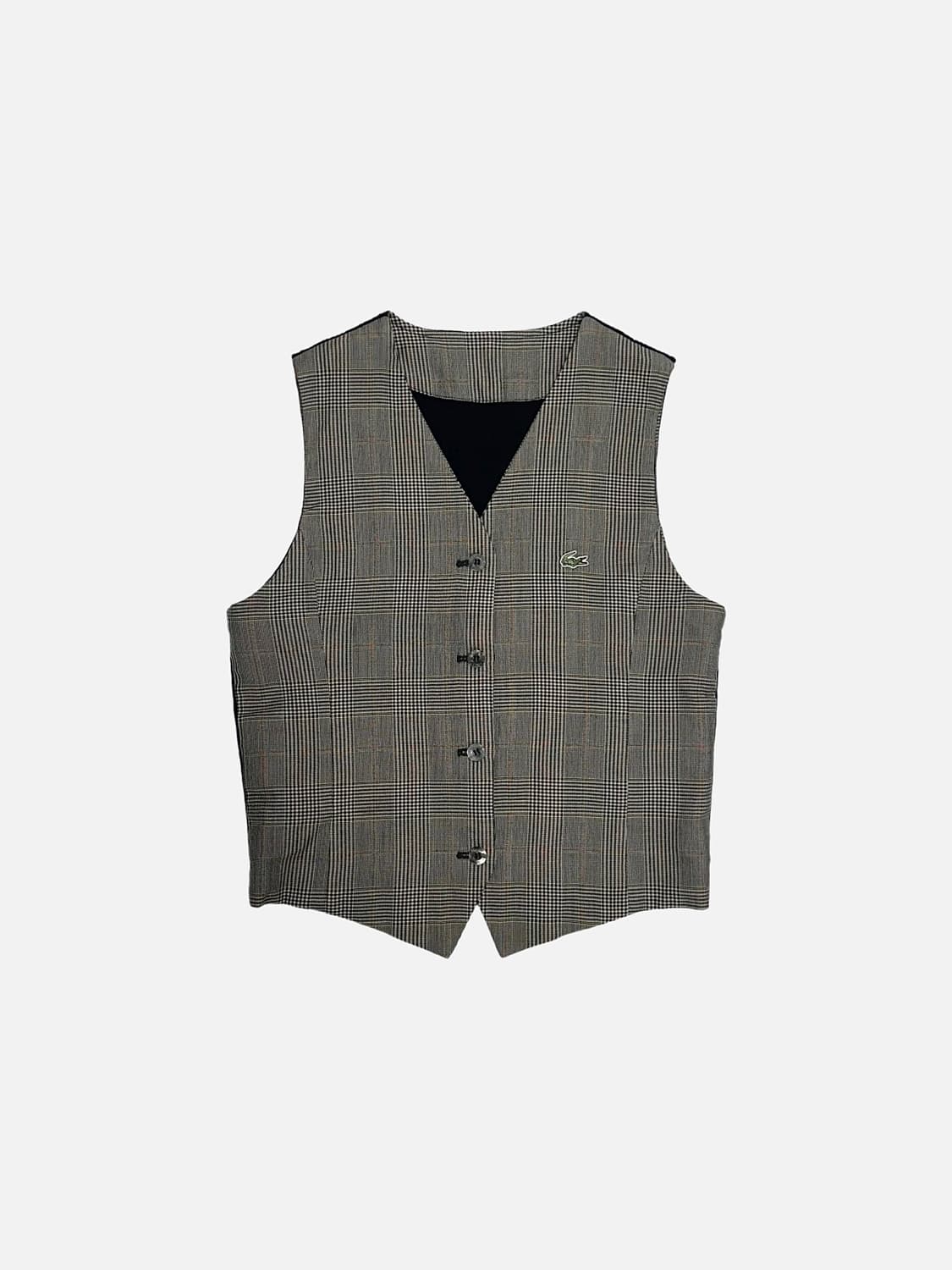 라코스테 체크 조끼 lacoste vest 상품이미지1