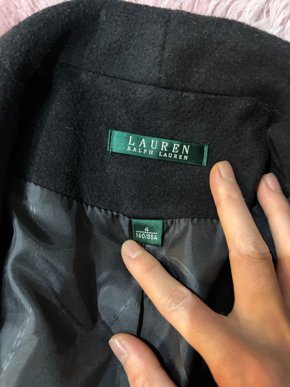 랄프로렌 울 트렌치 코트 상품이미지8