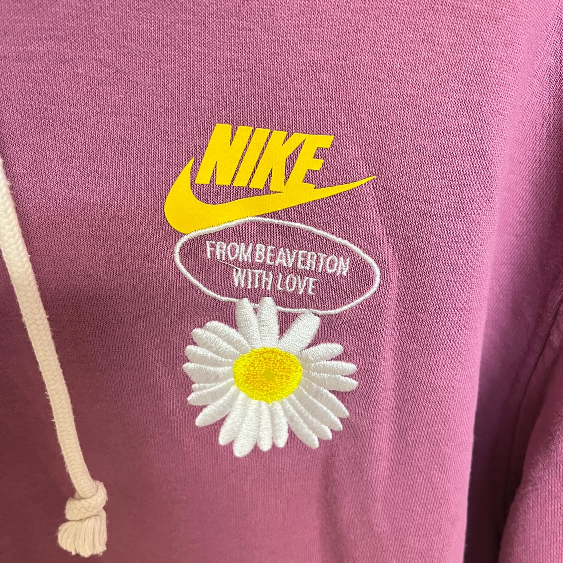 나이키 프렌치테리 데이지꽃 후드티셔츠 2XL (약간 작게 나옴) 상품이미지2