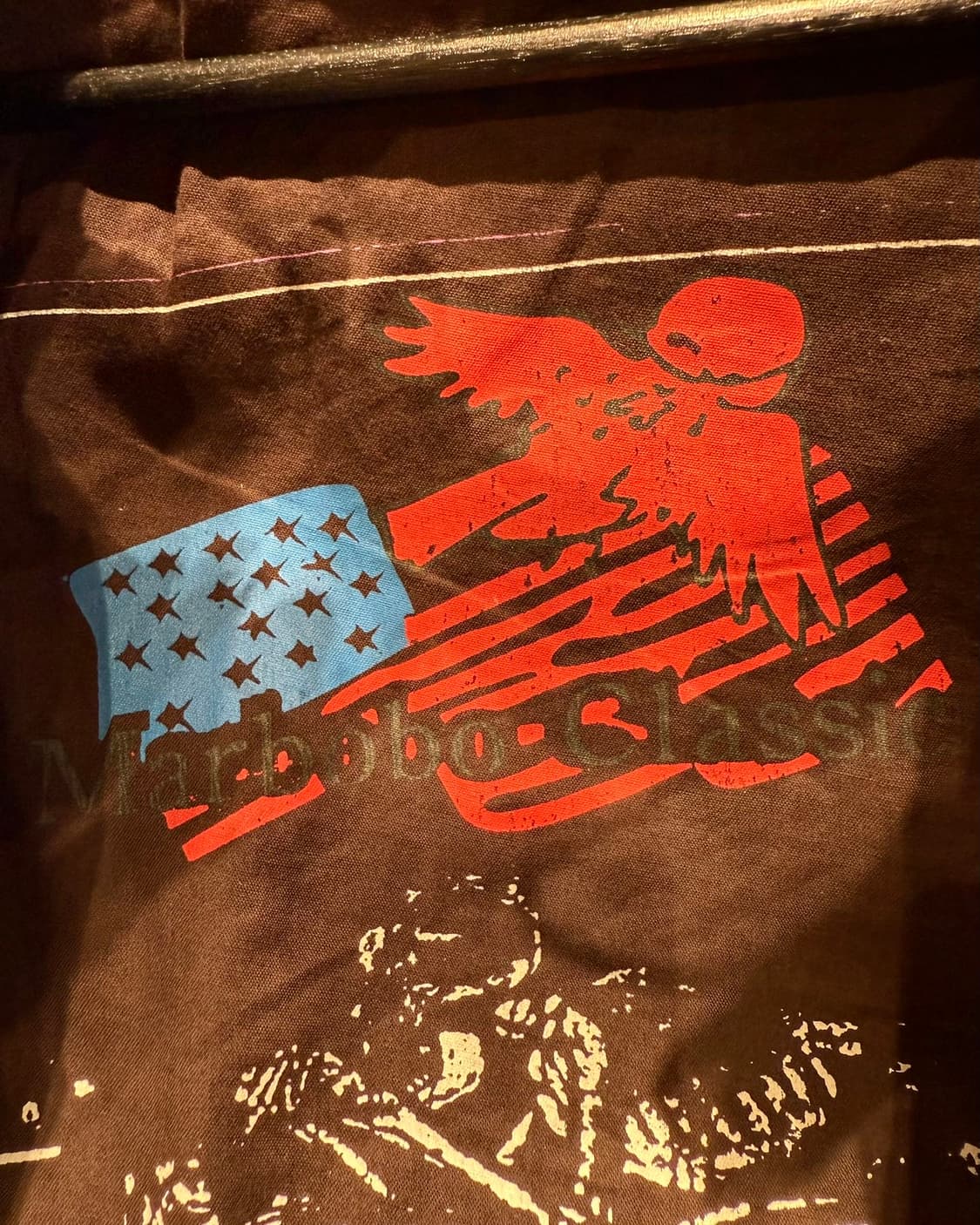 말보보 블랙 카우하인드 바이커 자켓  상품이미지8