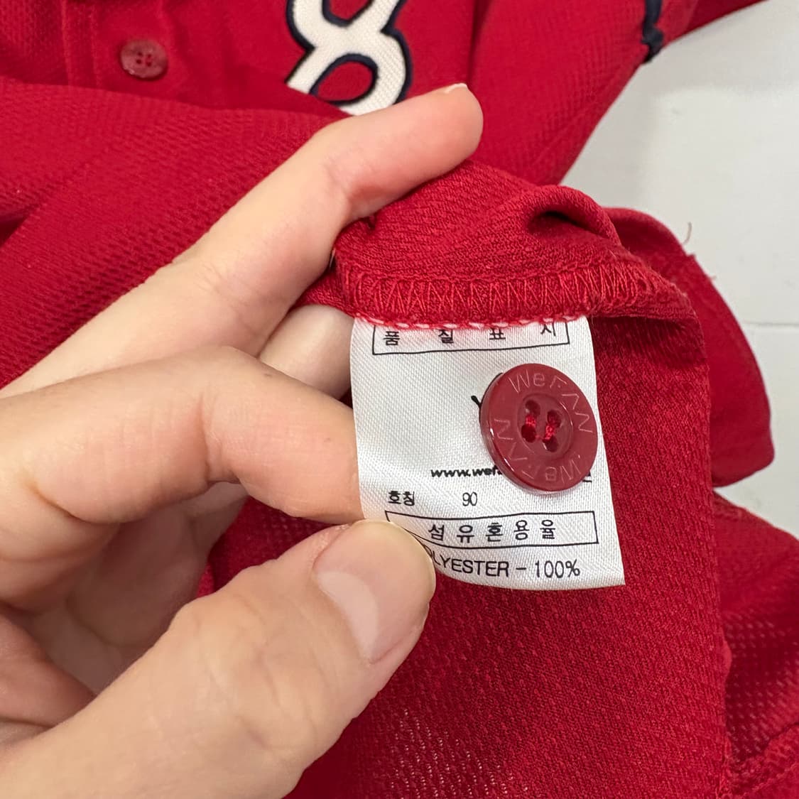 기아타이거즈 안치홍 원정 유니폼 상품이미지3