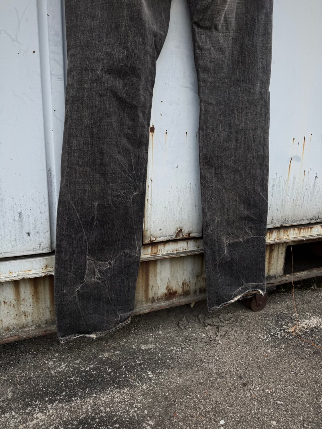 Washed Straight Denim Pants 상품이미지5