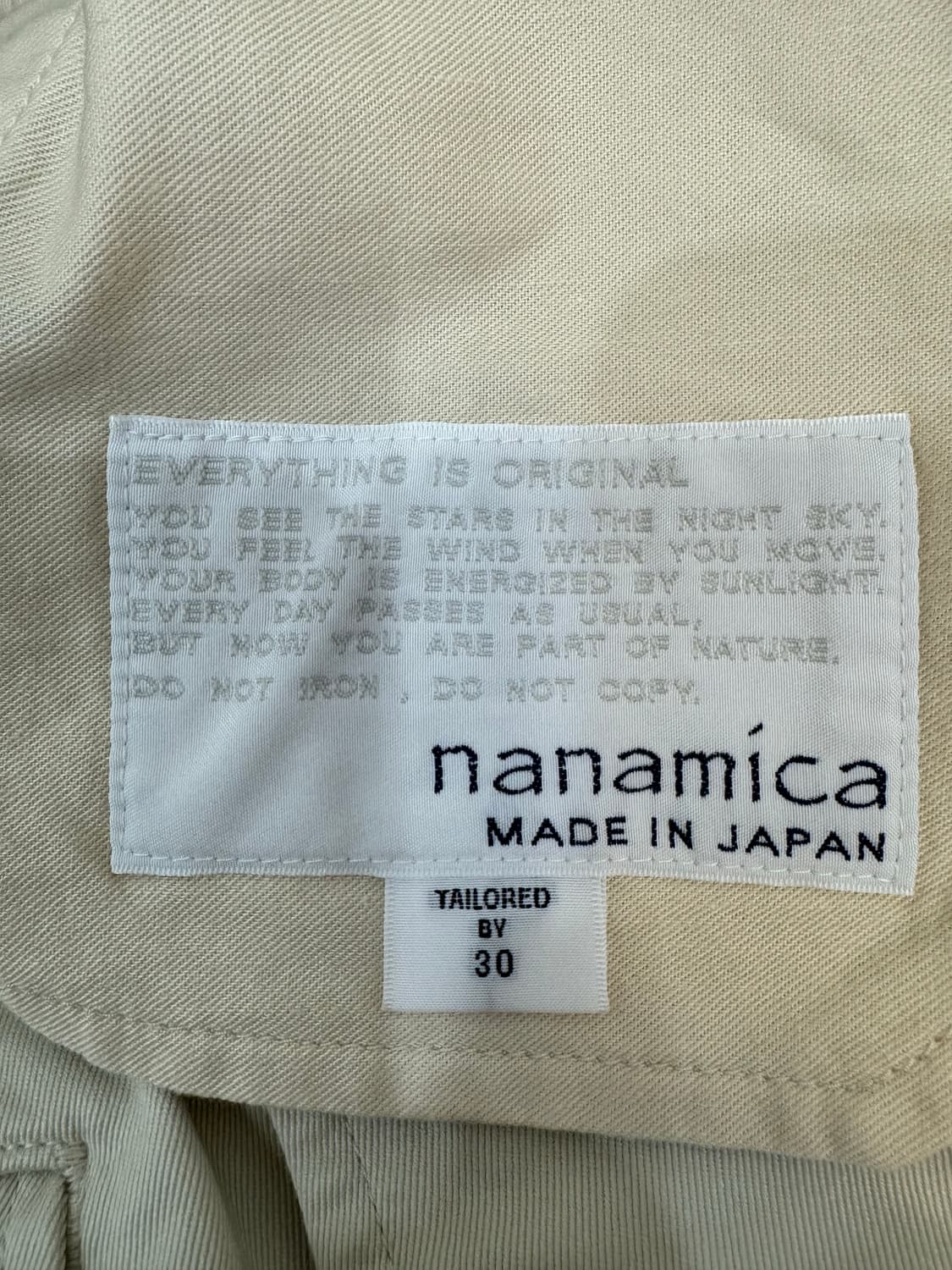 [30] 나나미카 더블 플리츠 치노 쇼츠 드라이 샌드 상품이미지7