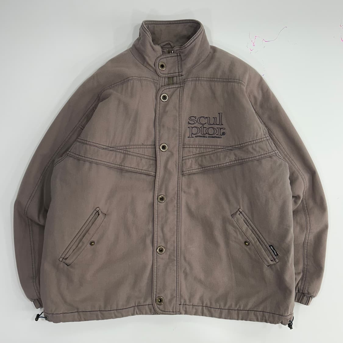 Sculptor 스컬프터 스티치 워크 봄버 자켓 상품이미지5