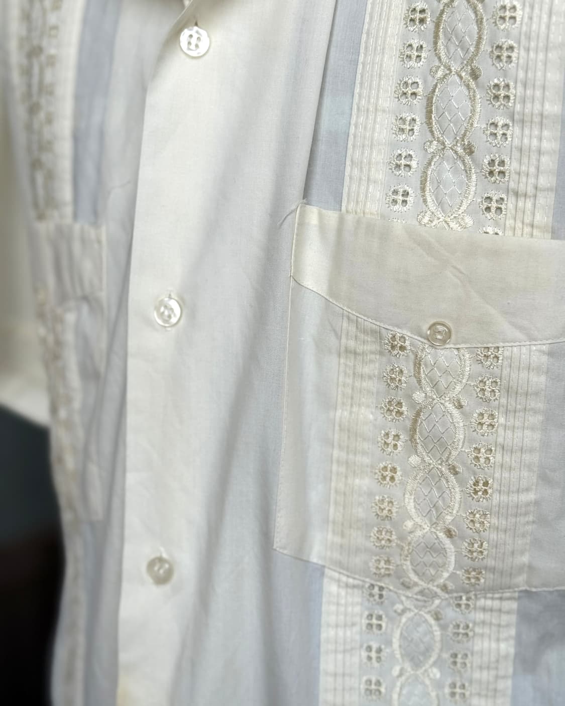 80-90‘s 알란 토마스 구아야베라 셔츠 L 상품이미지8