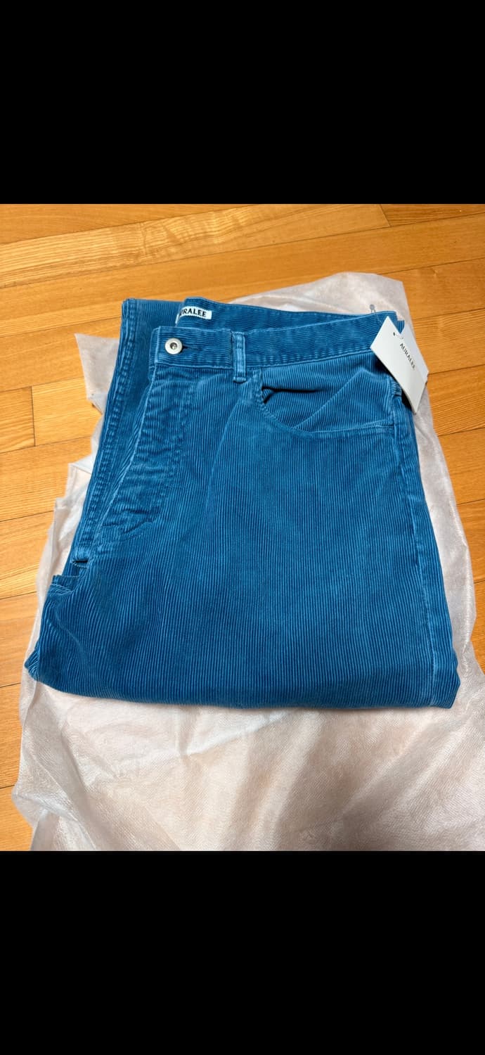 오라리 25ss 코듀로이 다잉 팬츠 5 상품이미지4