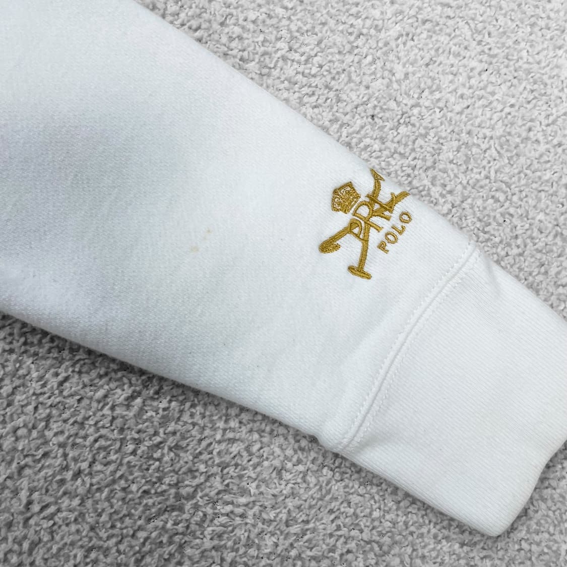 폴로 랄프로렌 LXVII 빅 포니 럭비 후드티 화이트 상품이미지8