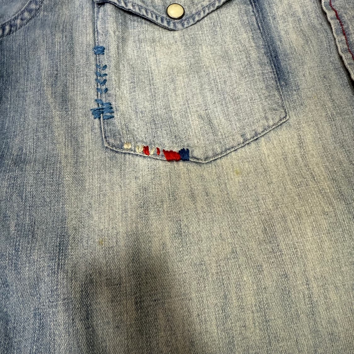 폴로 랄프로렌 해변 자수 웨스턴 셔츠 상품이미지10