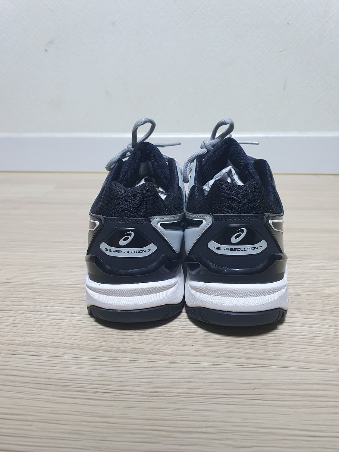 아식스 젤 레솔루션 7 테니스화 그레이 255 상품이미지5