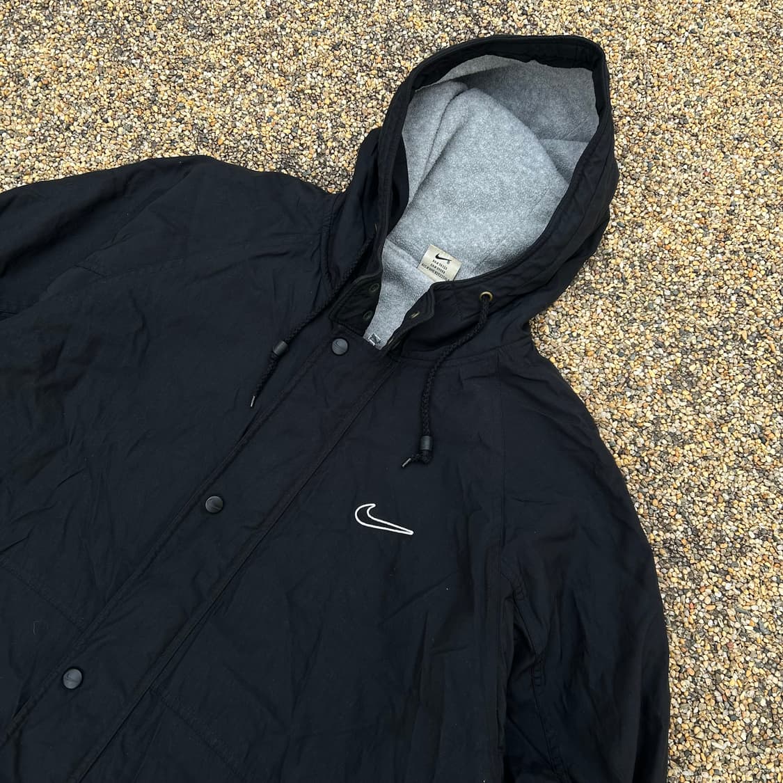 나이키(NIKE) 올드스쿨 블랙 벤치 파카 상품이미지2