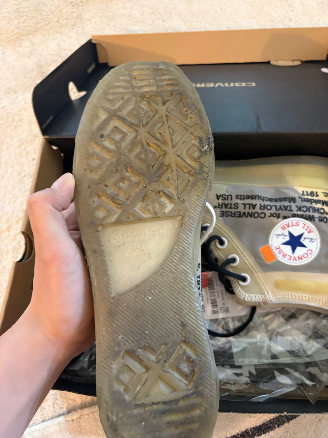 컨버스 x 오프화이트 척 70 하이 더 텐 280 상품이미지2