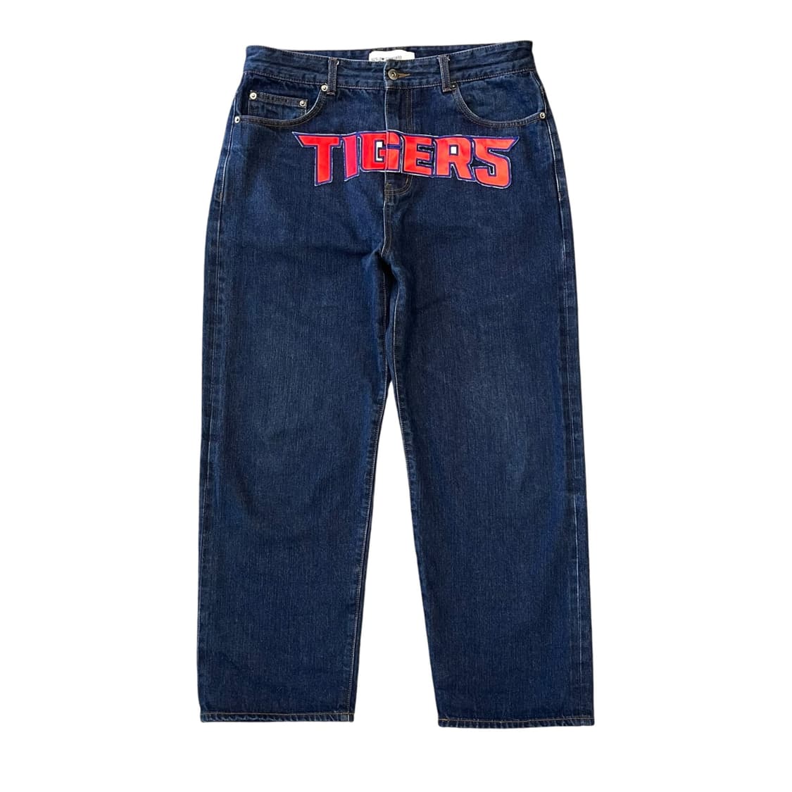 비슬로우 기아 타이거즈 커스텀 셀비지 데님팬츠 상품이미지2
