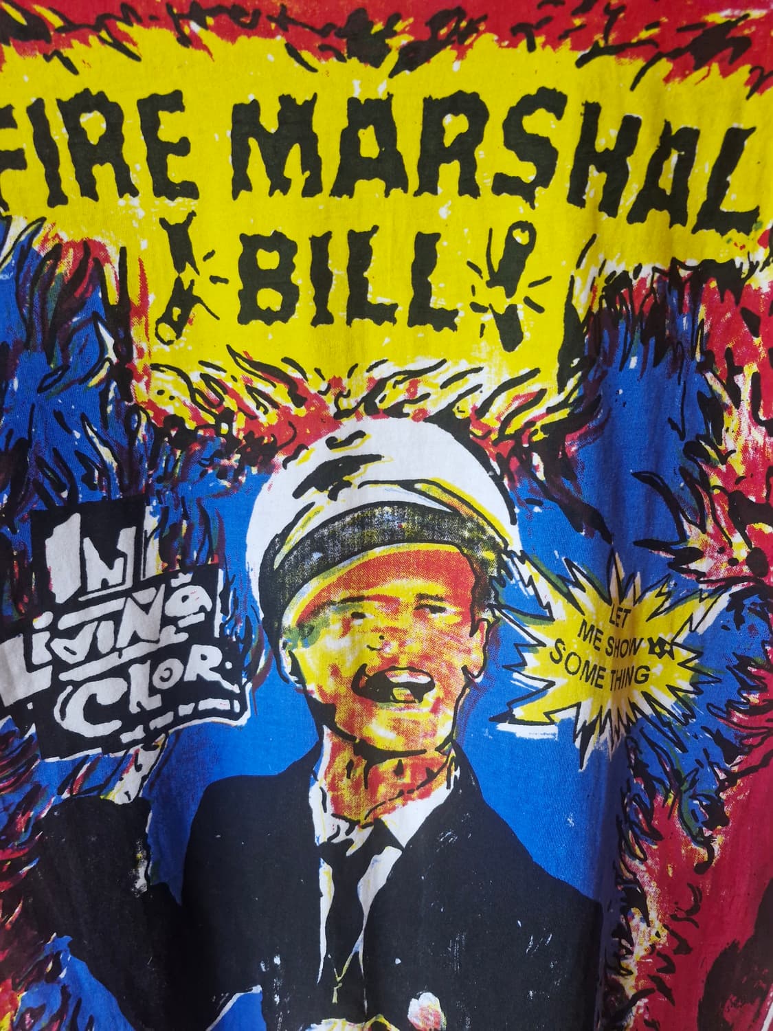 G rags72 Fire Marshal Bill 프린팅 티셔츠 L 상품이미지3