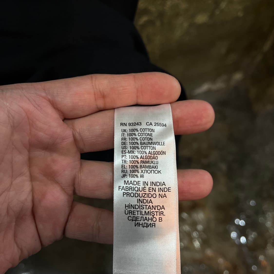 디젤 타이거 자수 반팔 티셔츠 상품이미지5